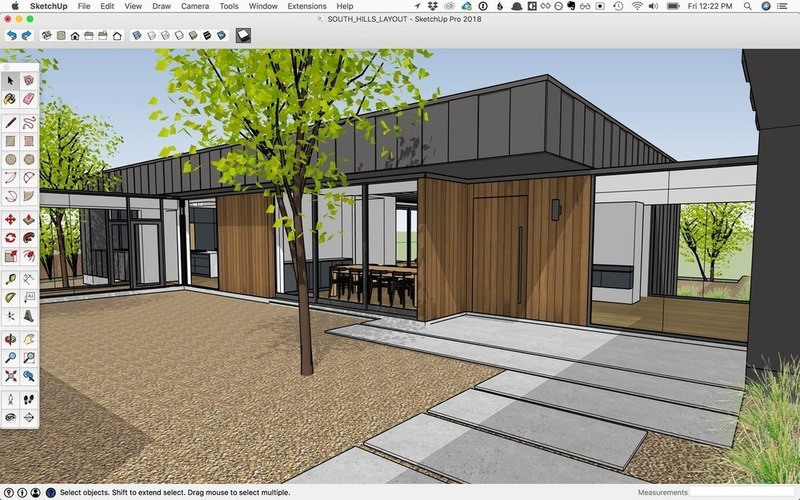 Phần mềm thiết kế nhà SketchUp Free